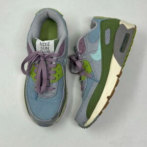 Nike Air Max 90 SE Sun Club Sneakers Worn Blue Wolf Grey Treeline DM0036-400